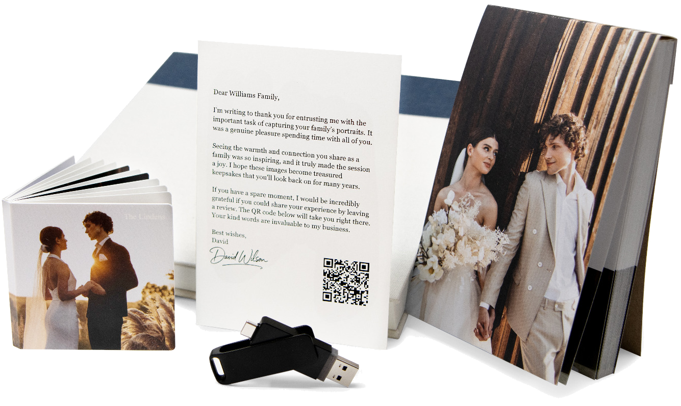 Client gift sets for photographers