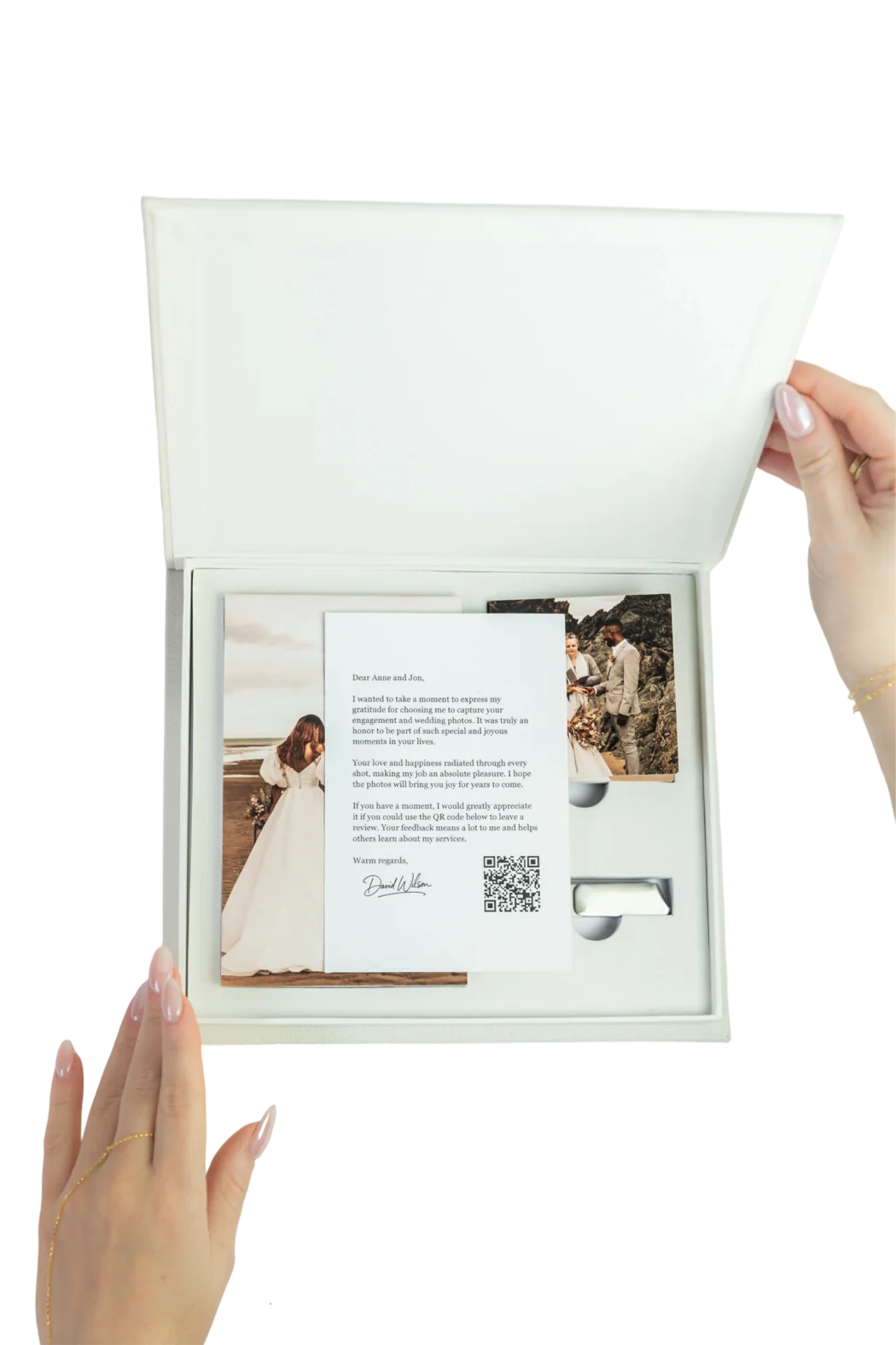 Lens + Linen gift box set
